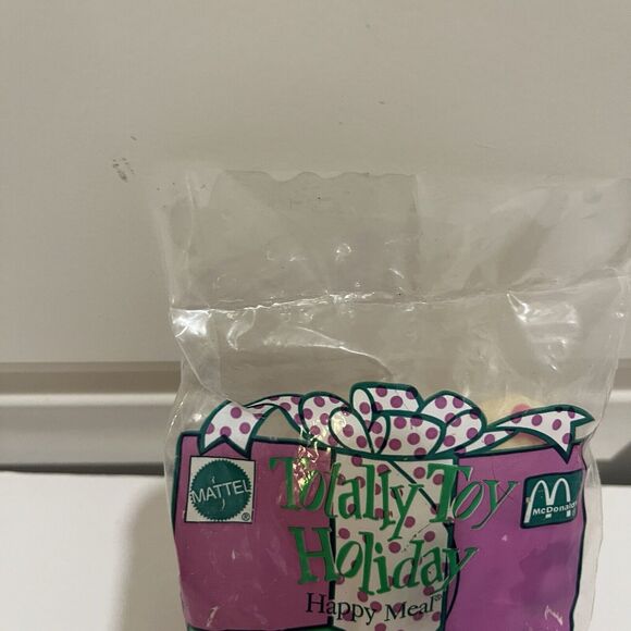 McDonald's Happy Meal Toy 1993 Sally Secrets Holiday Toy Doll w/ Stickers NEW - Picture 3 of 8